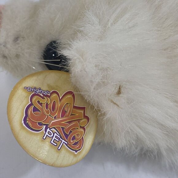 Vintage Scoozie Pet Plush Animated NWT Friendly Ferret Limited Ed Purrs READ - Picture 10 of 10